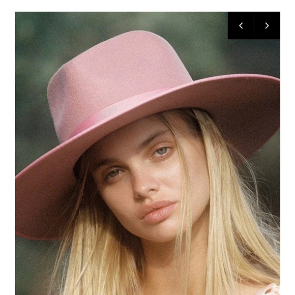 Lack Of Color Pink Wide-Brim Hat - Picture 2 of 6